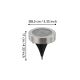 Eglo 48777 - LED Solarna svjetiljka LED/0,07W/1,2V 200 mAh krom