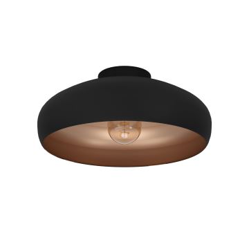 Eglo 55248 - Stropna svjetiljka MOGANO 1xE27/60W/230V crna