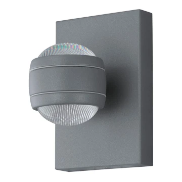 Eglo 78592 - LED Vanjska zidna svjetiljka SESIMBA 2xLED/3,7W/230V IP44