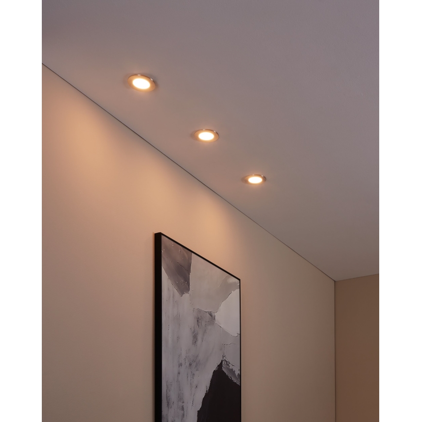 Eglo - ET 3x LED Prigušiva svjetiljka za kupaonicu FUEVA-Z  LED/2,8W/230V IP44