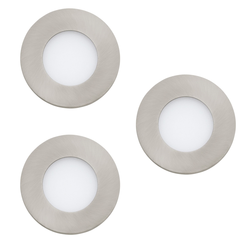 Eglo - ET 3x LED Prigušiva svjetiljka za kupaonicu FUEVA-Z  LED/2,8W/230V IP44