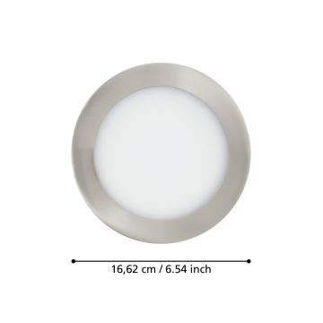 Eglo - LED Prigušiva ugradbena svjetiljka za kupaonicu LED/10,5W/230V IP44 ZigBee