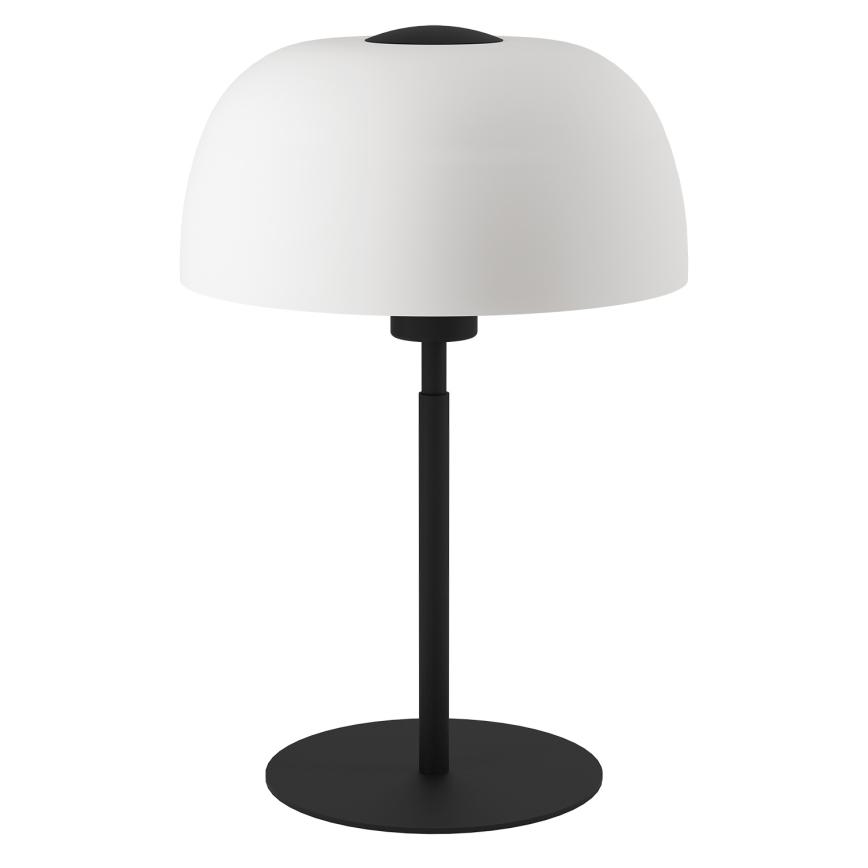 Eglo - Stolna lampa 1xE27/40W/230V crna/bijela
