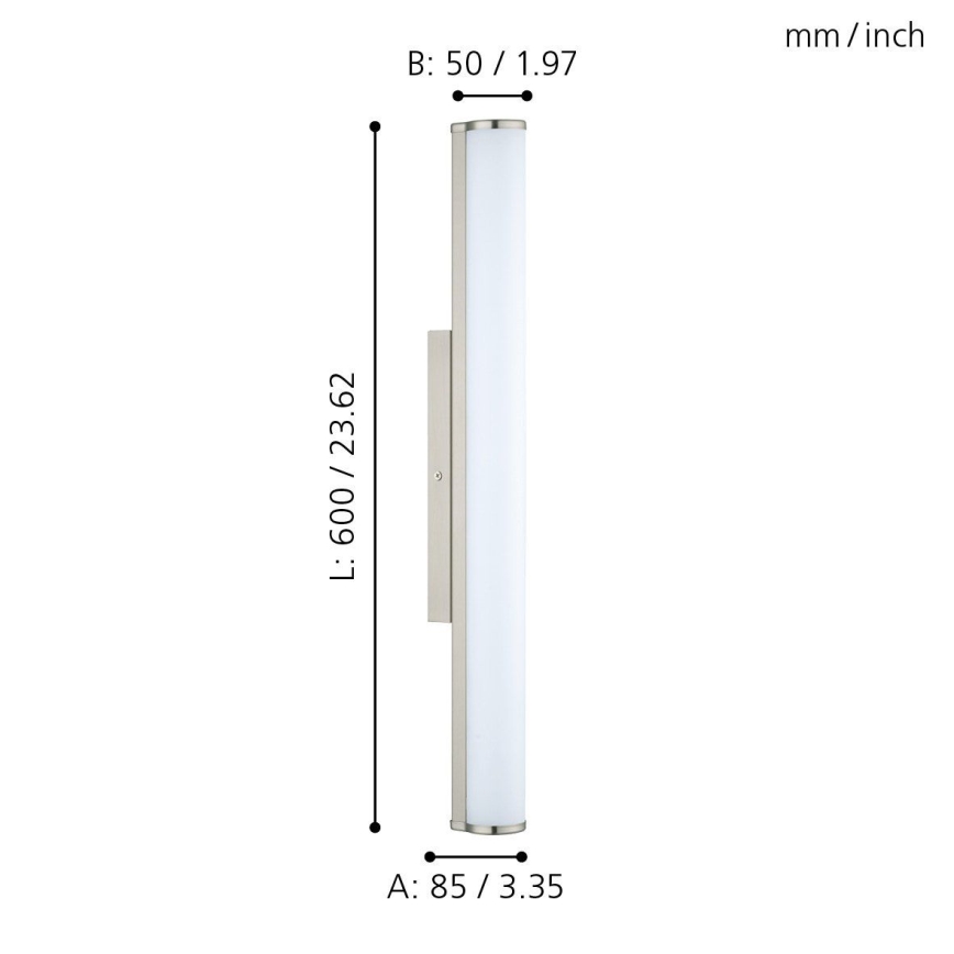 Eglo - LED Svijetiljka za kupaonicu 1xLED/16W/230V IP44