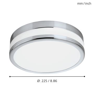 Eglo - LED Svijetiljka za kupaonicu 1xLED/11W/230V IP44