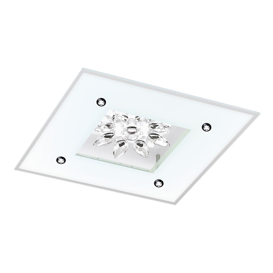 Eglo 96536 - LED Prigušiva stropna kristalna svjetiljka BENALUA 1 1xLED/18W/230V