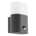 Eglo 97316 - LED Vanjska zidna svjetiljka sa senzorom FAVRIA LED/11W/230V IP44