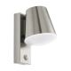 Eglo - Vanjska zidna svjetiljka sa senzorom 1xE27/10W/230V IP44