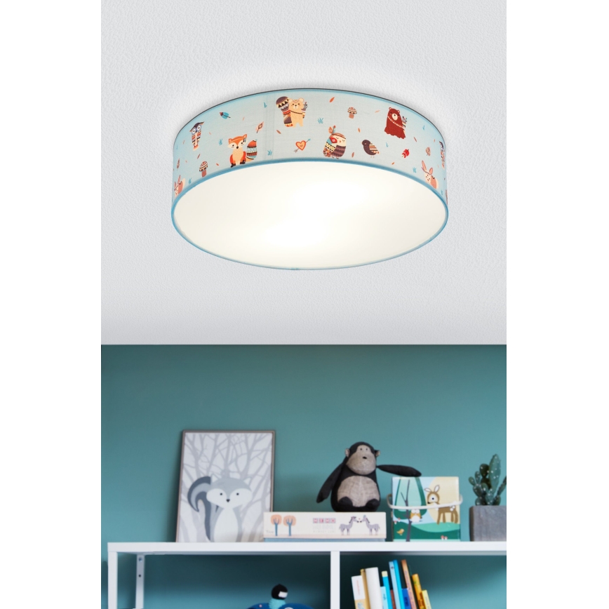Eglo - Dječja stropna svjetiljka 2xE27/40W/230V