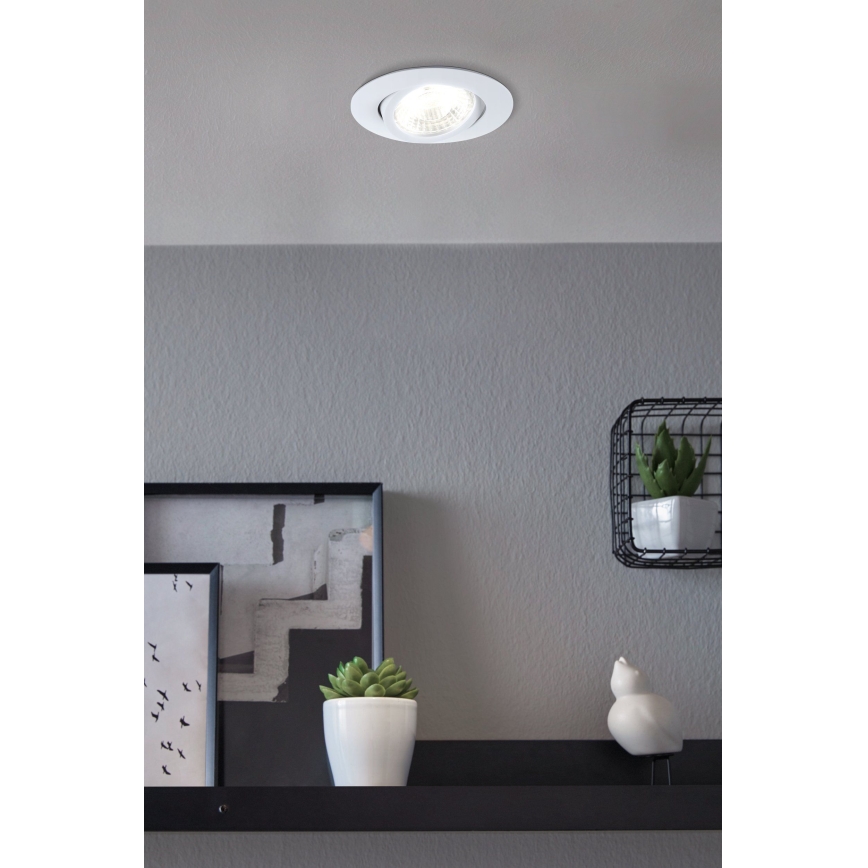 Eglo - LED Ugradbena svjetiljka 1xGU10/5W/230V