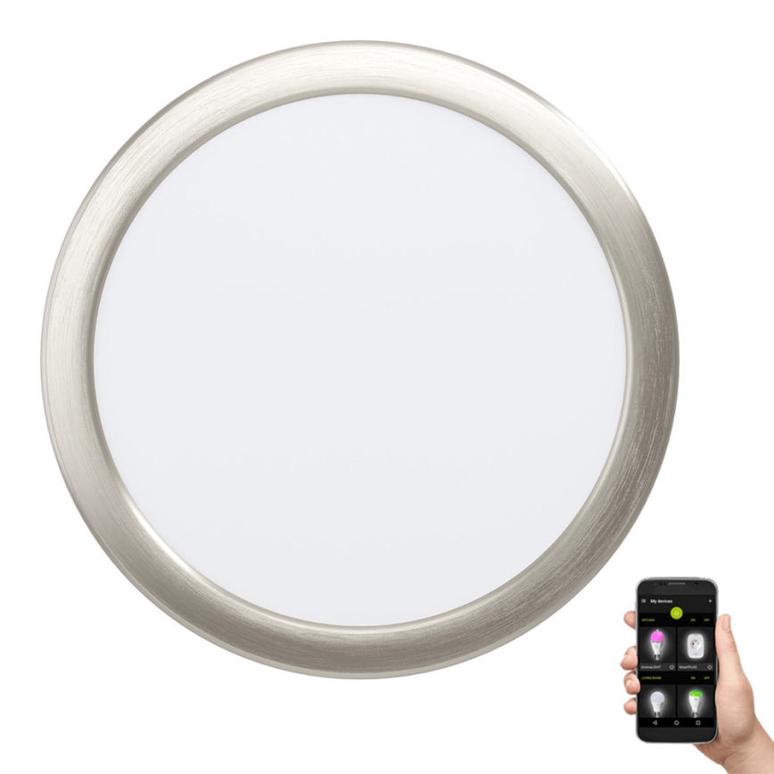 Eglo - LED Prigušiva ugradbena svjetiljka za kupaonicu LED/16,5W/230V IP44 ZigBee