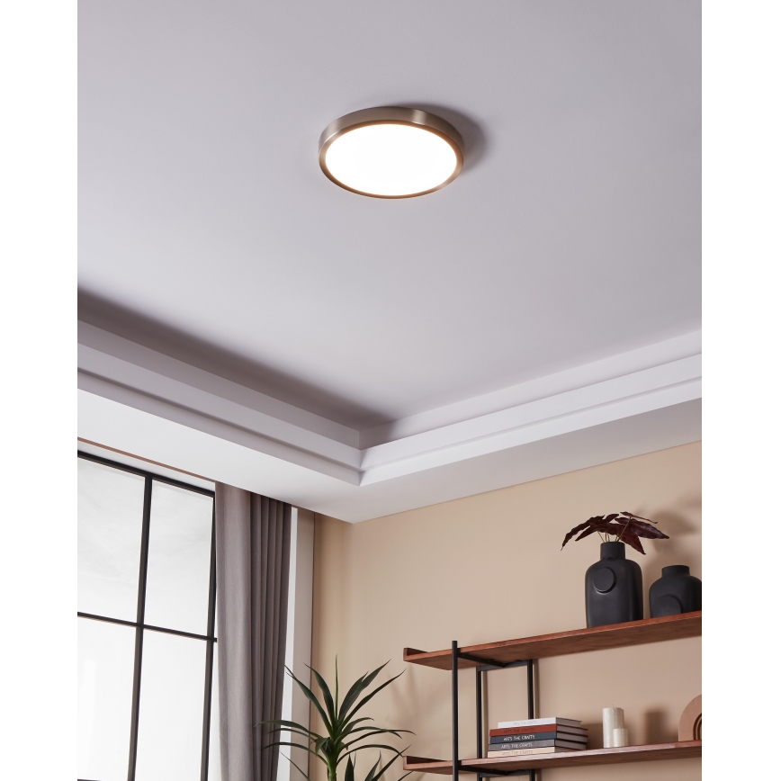 Eglo - LED Prigušiva stropna svjetiljka za kupaonicu LED/19,5W/230V 2700-6500K IP44 ZigBee