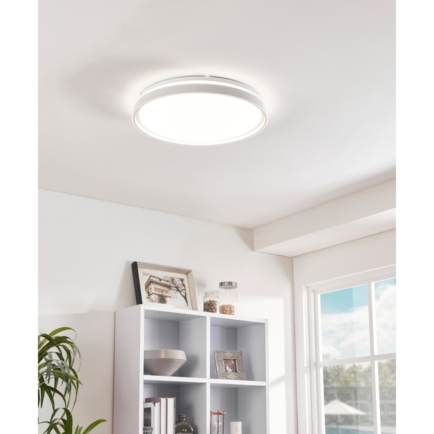 Eglo - LED Prigušiva stropna svjetiljka LED/40W/230V 3000-6500K+ daljinski upravljač