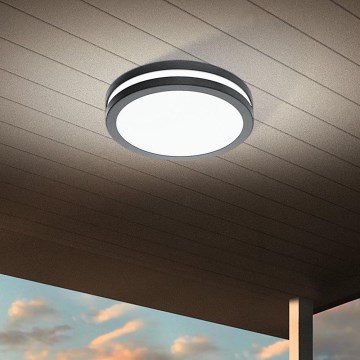 Eglo - LED Prigušiva stropna svjetiljka za kupaonicu LOCANA-C LED/14W/230V Bluetooth IP44