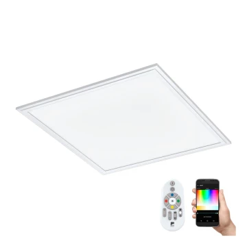 Eglo - LED RGB Prigušiva svjetiljka SALOBRENA-C 1xLED/24W/230V + daljinski upravljač