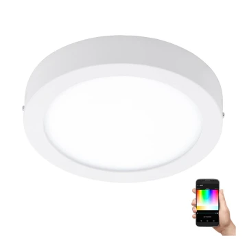 Eglo - LED RGBW Prigušiva stropna svjetiljka FUEVA-C LED/21W/230V