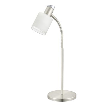 Eglo - LED Stolna lampa MY CHOICE 1xE14/4W/230V krom/bijela