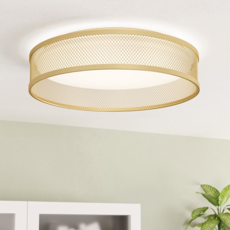 Eglo - LED Stropna svjetiljka LED/20W/230V zlatna