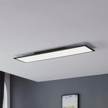 Eglo - LED Stropna svjetiljka LED/33W/230V 120x30 cm crna