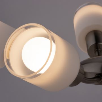 Eglo - LED Stropna svjetiljka MY CHOICE 5xE14/4W/230V  krom/bijela