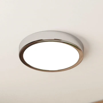 Eglo - LED Stropna svjetiljka za kupaonicu LED/17W/230V IP44 krom