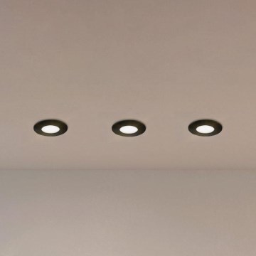 Eglo - SET 3x LED Ugradbena svjetiljka za kupaonicu PINEDA LED/4,9W/230V IP44