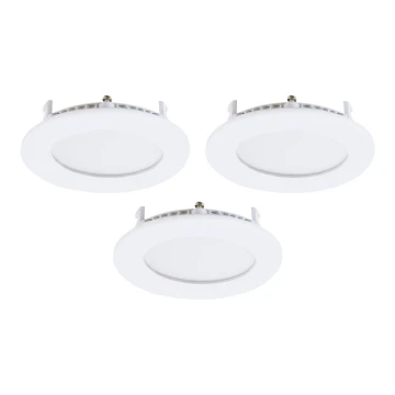 Eglo - SET 3xLED Ugradbena svjetiljka FUEVA-RW 1xLED/2,8W/230V