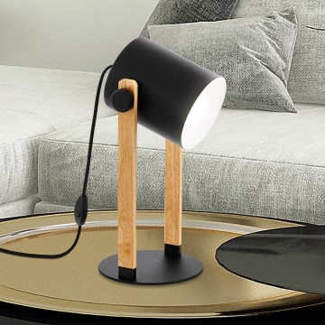 Eglo - Stolna lampa 1xE27/28W/230V - FSC certificirano