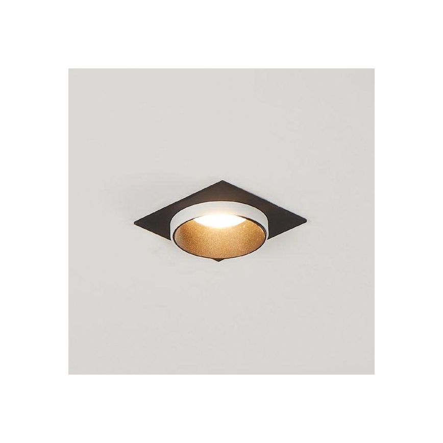 Eglo - Ugradbena svjetiljka 1xGU10/35W/230V crna