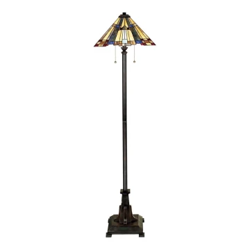 Elstead QZ-INGLENOOK-FL - Podna lampa INGLENOOK 2xE27/60W/230V