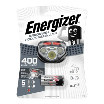 Energizer - LED Čeona svjetiljka s crvenim svjetlom LED/3xAAA IPX4