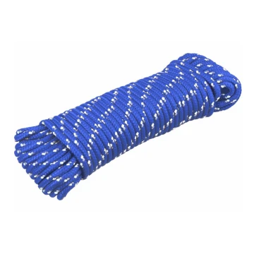 Extol Premium - Polipropilensko pleteno uže 4mm x 20m plava