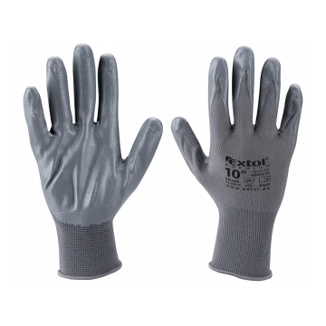 Extol Premium - Radne rukavice veličina 10" siva
