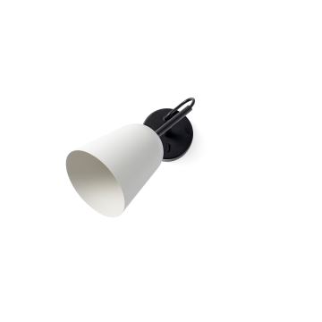 FARO 28258 - Zidna lampa STUDIO 1xE14/8W/230V bijela/crna