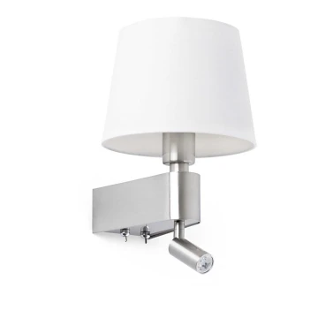 FARO 29976 - LED Zidna lampa ROOM 1xE27/15W/230V + 1xLED/3W