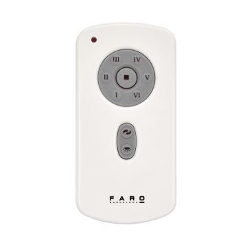 FARO 32028 - Stropni ventilator MINI ETERFAN crna + daljinski upravljač