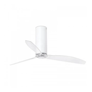 FARO 32034 - Stropni ventilator TUBE FAN bijela/prozirna