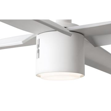 FARO 33494 - LED Prigušivi stropni ventilator ATTOS LED/20W/230V bijela + daljinski upravljač