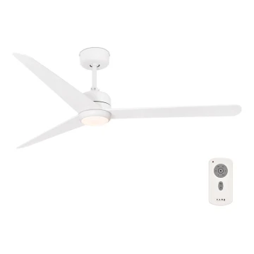 FARO 33722 - LED Stropni ventilator NU LED/18W/230V bijela + daljinski upravljač