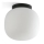 FARO 68611 - Stropna svjetiljka AMELIA 1xE27/15W/230V IP44 bijela/crna