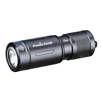 Fenix E02RBLC - LED Punjiva baterijska svjetiljka LED/USB IP68 200 lm 6,5 h