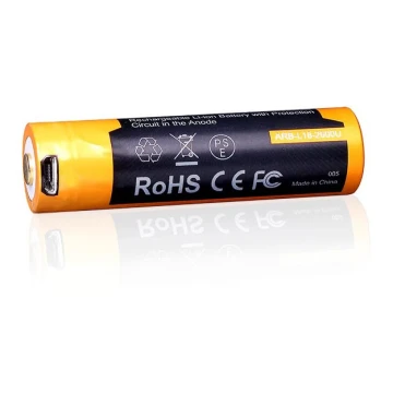 Fenix FE18650LI26USB - 1kom Punjiva baterija USB/3,6V 2600 mAh