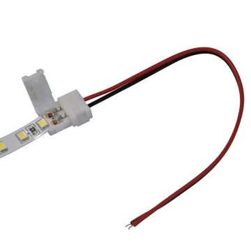 Fleksibilni jednostrani konektor za 2-pinske LED trake 8 mm