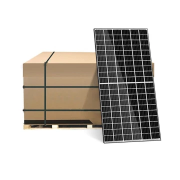 Fotonaponski solarni panel LEAPTON 410Wp crni okvir IP68 Half Cut - paleta 36 kom