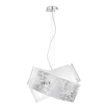 Gea Luce CAMILLA S G arg - Luster na sajli CAMILLA 2xE27/70W/230V srebrna