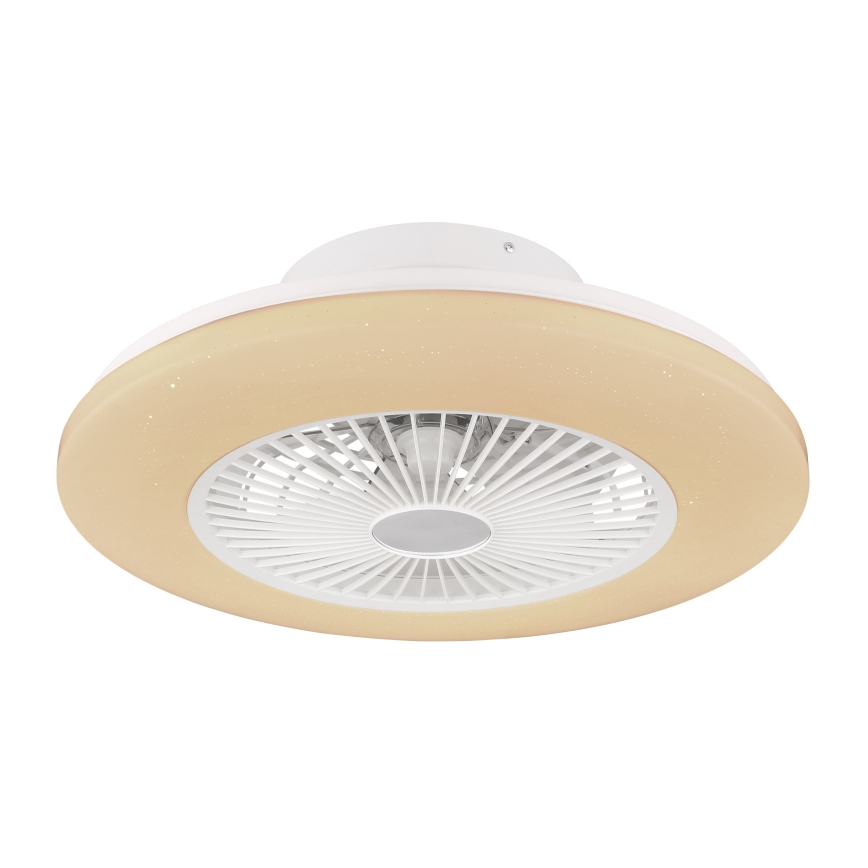 Globo - LED Prigušiva stropna svjetiljka s ventilatorom LED/30W/230V 3000-6500K + daljinski upravljač