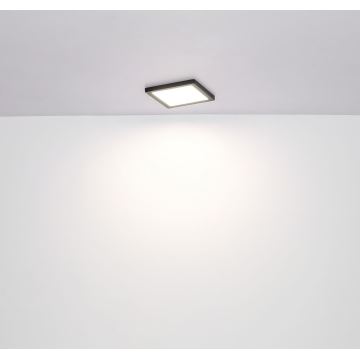 Globo - LED Stropna svjetiljka LED/18W/230V 3000/4000/6500K crna