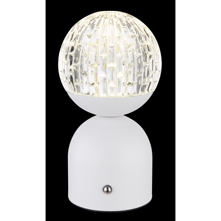 Globo - LED Prigušiva stolna lampa na dodir LED/2W/5V 2700/4000/65000K 1800 mAh bijela