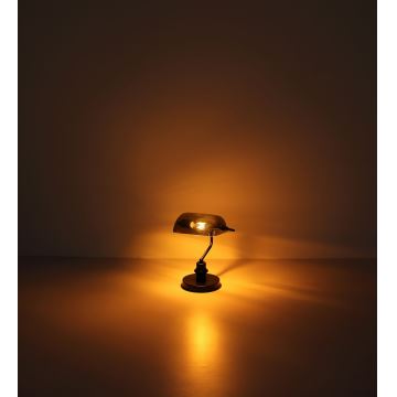Globo - Stolna lampa 1xE27/60W/230V crna