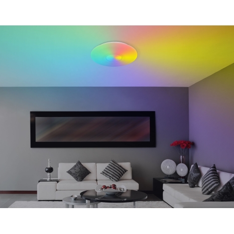 Globo - LED RGBW Prigušiva stropna svjetiljka LED/40W/230V 3000-6500K + daljinski upravljač